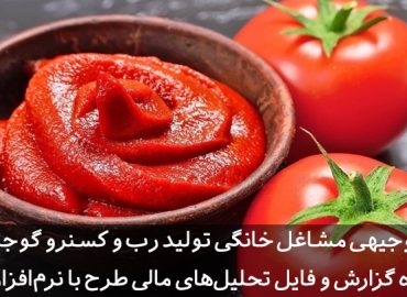 طرح توجیهی رب گوجه فرنگی