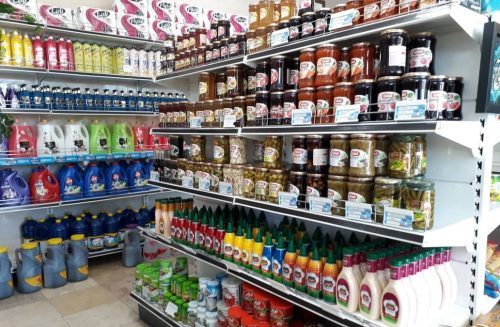 فروش مواد غذایی