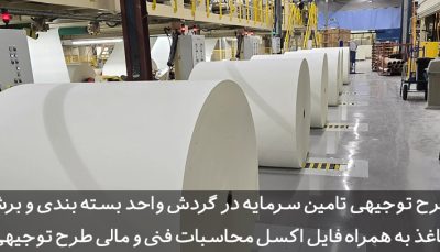 طرح توجیهی برش و بسته بندی کاغذ تحریر