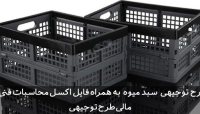 طرح توجیهی سبد میوه